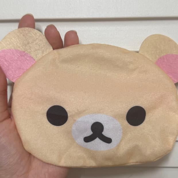 (새상품) 코리락쿠마 페이스 파우치 가챠