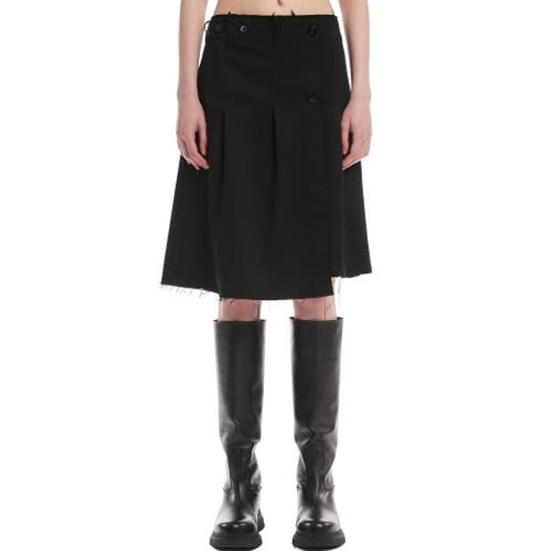 트렁크프로젝트 플리츠 랩 스커트