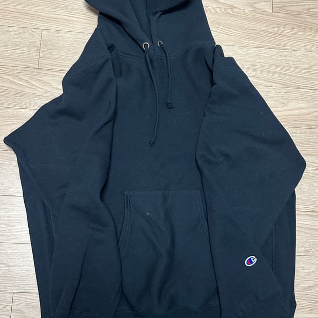 [XXL] 챔피온 블루택 리버스위브 블랙 (c3-y132)