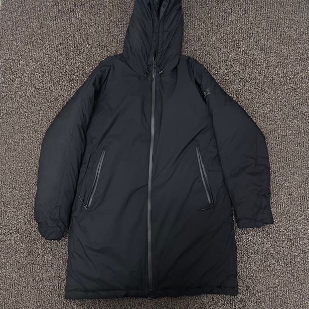 블랙야크 구스다운 롱패딩 블랙 100(L)