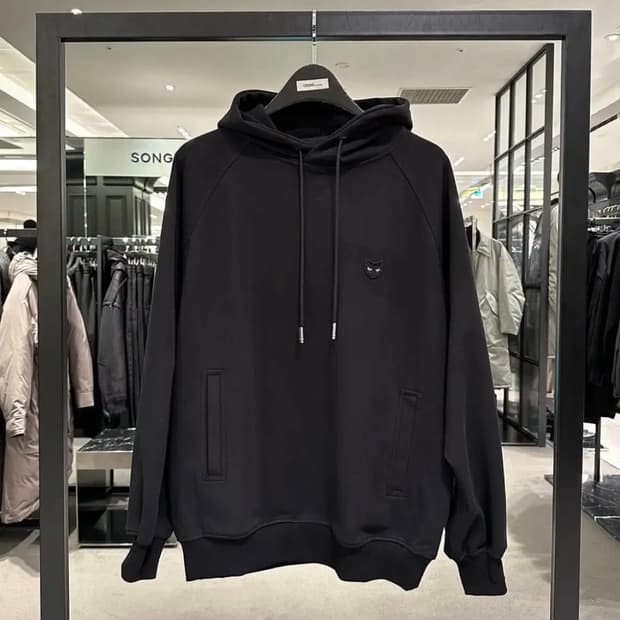 (L) 송지오 지제로 23SS 슬릿 후드 티셔츠