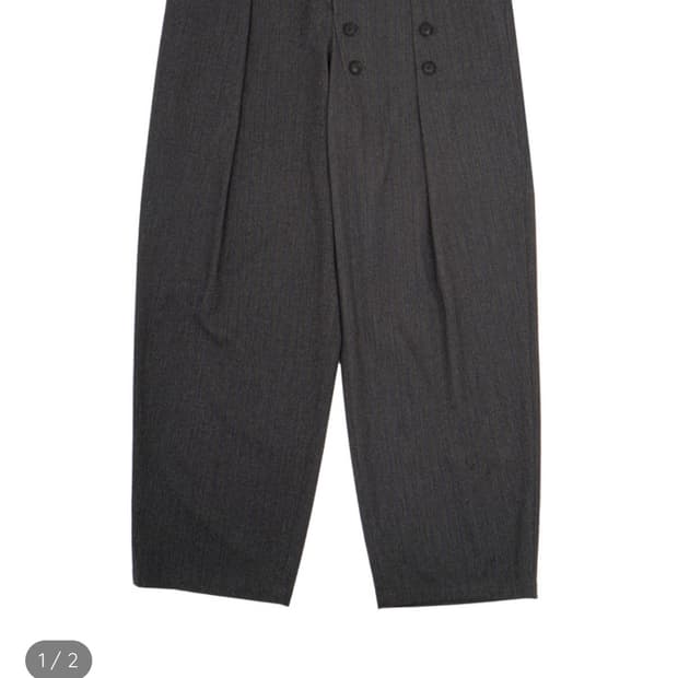 1)yosuk Multi-button pants(Stripe)