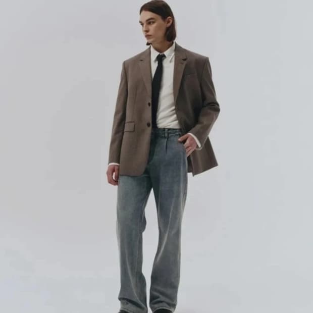 던스트 NEW CLASSIC 2-BUTTON 울 블레이저