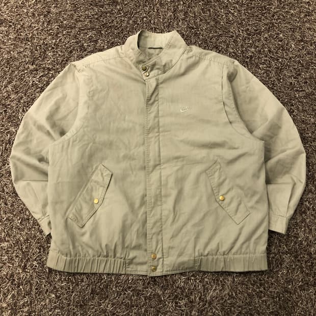 나이키 80s 한국나이키 바람막이 봄버 블루종 자켓