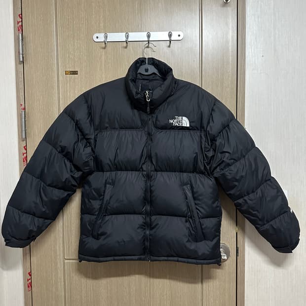 노스페이스 700 눕시 패딩 블랙 L