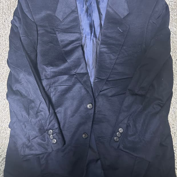 로로피아나 캐시미어 100프로 블레이저 사이즈 95~100