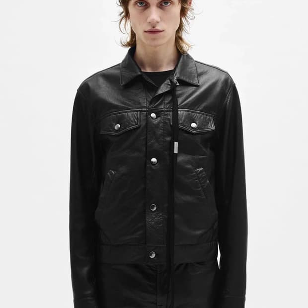 ann demeulemeester Raf 5 Pockets bluson