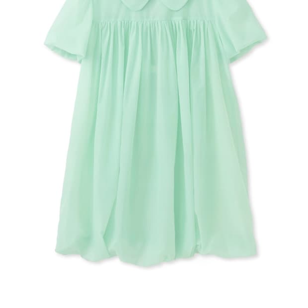 코스모스 라이트 볼륨 미니드레스 민트