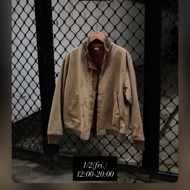 [44] 오베르쥬 빈티지 탱커 자켓.