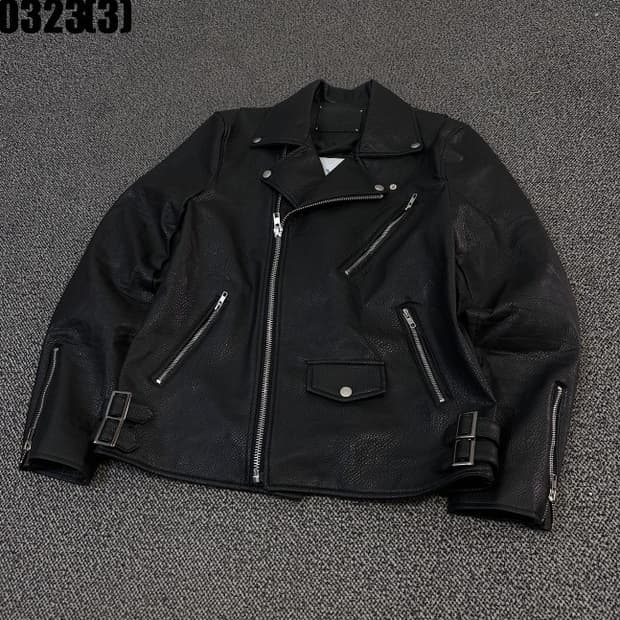 헤비스모커 라이더자켓 블랙 가죽자켓