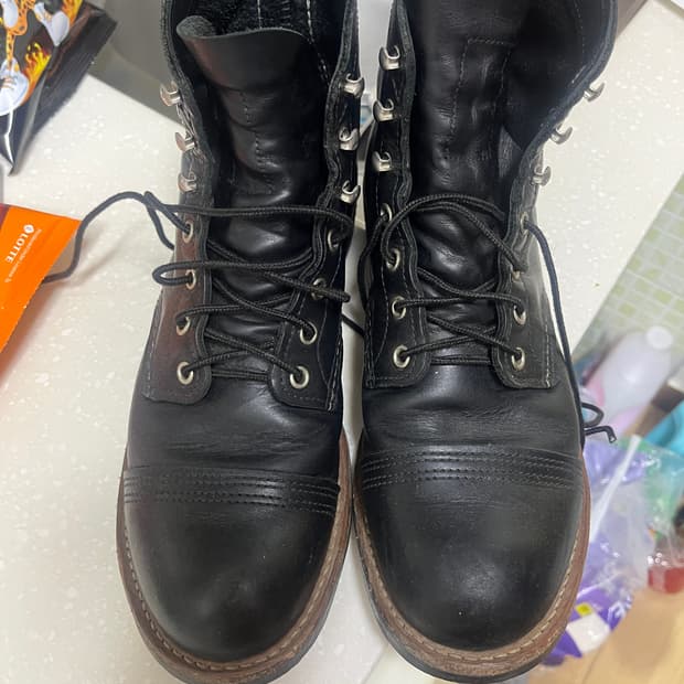 레드윙 아이언레인저 8084 블랙  8.5d 265