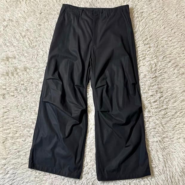 [M] 그라프페이퍼 하이트위스트 개버딘 팬츠