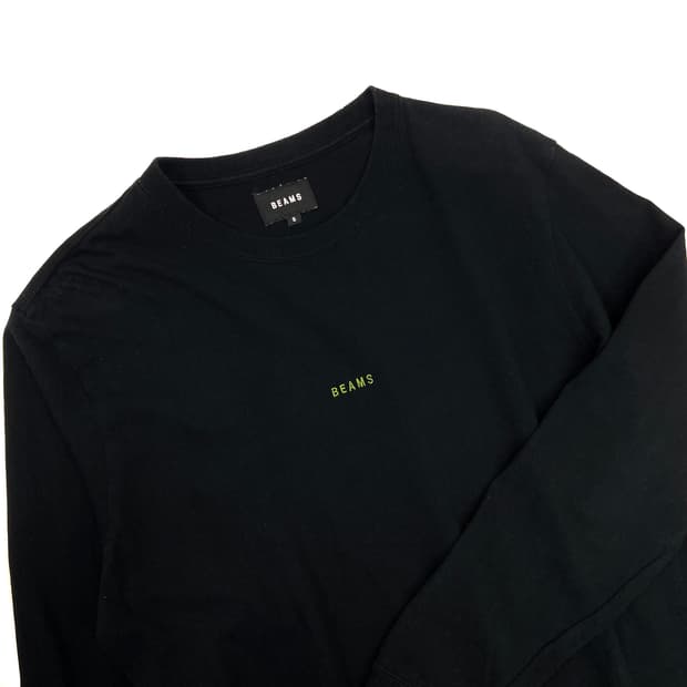 Beams small logo long sleeve