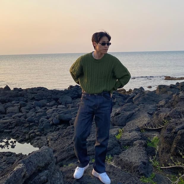 비슬로우 생지 데님L