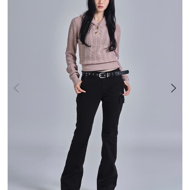 MINUTES CARGO PANTS / BLACK