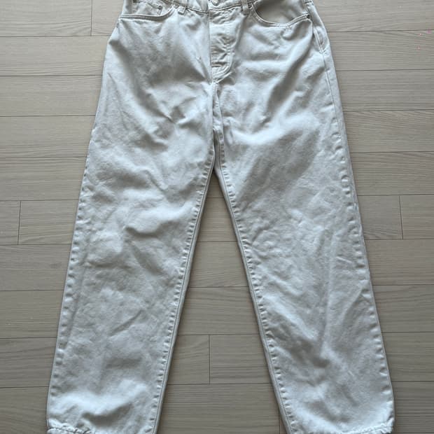 stussy 스투시 빅올진 Big Ol’ 화이트 데님 30