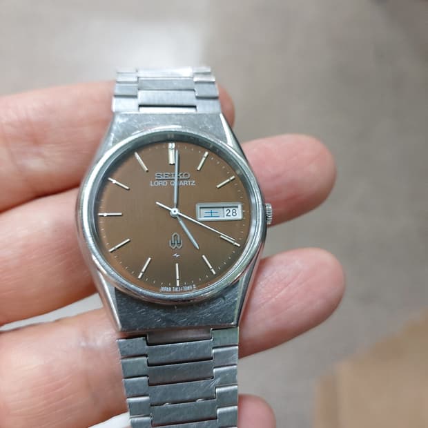 세이코 Lord Quartz 빈티지 시계