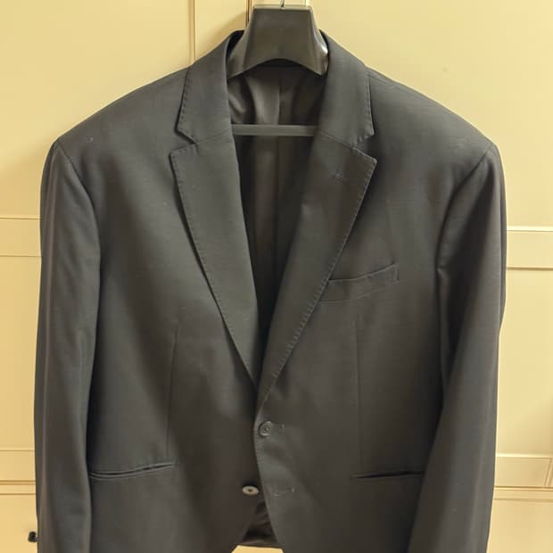 마시모두띠 검은색 정장 수트 자켓