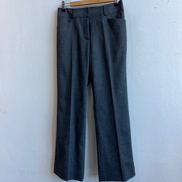 버버리 울 슬랙스 트라우저 우먼즈