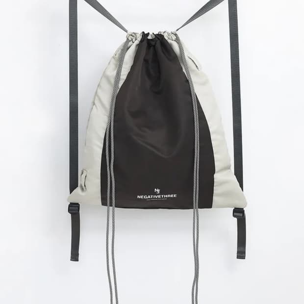 네거티브쓰리 Cabestan Gym Sack_Brown