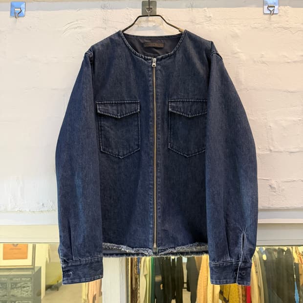 Sense of place 칼라리스 청 데님 집업 자켓 L