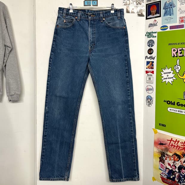 90’s 리바이스 505 오렌지탭 중청