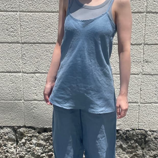 Baserange stoa pants truss blue