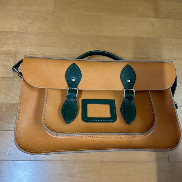 더레더 사첼백 옐로우 그린