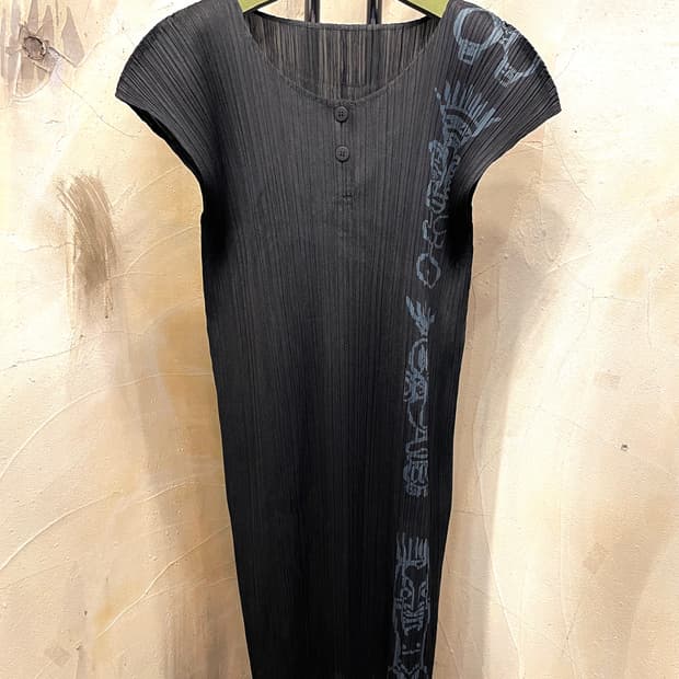 PLEATS PLEASE ISSEY MIYAKE 토템폴 프린트 프렌치 3