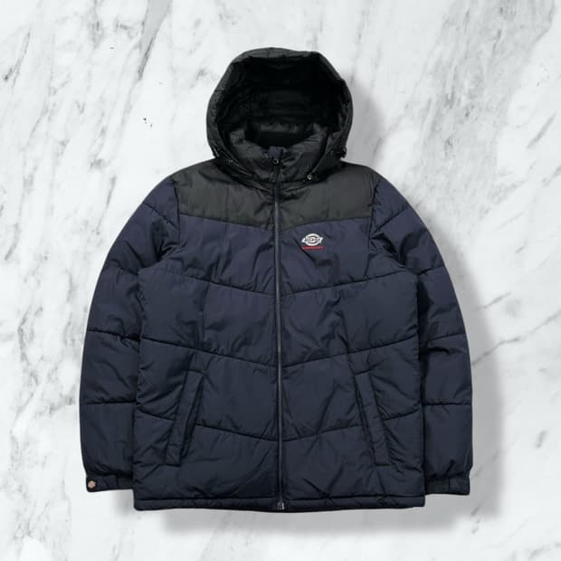 디키즈 올드스쿨 네이비 패딩 