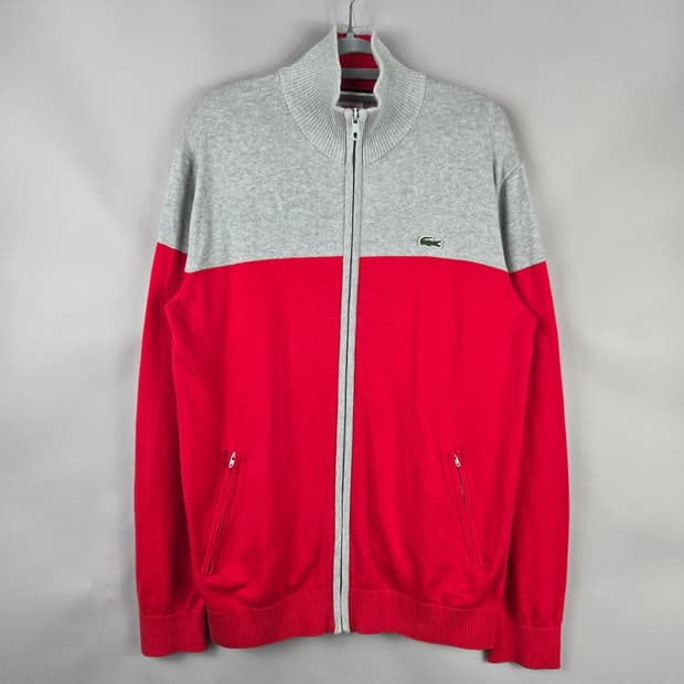 [무료배송]라코스테 라이브 105(5) 남성 집업 니트 가디건