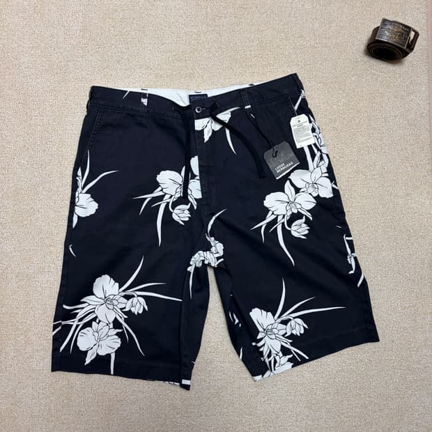 36) 리바이스 프리미엄 코튼 하와이안 버뮤다 팬츠 반바지 새상품