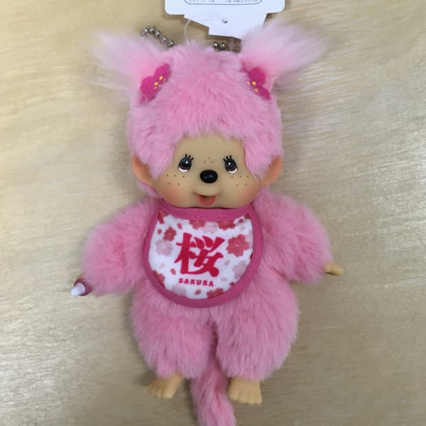 벚꽃 몬치치 사쿠라 몬치치 인형 키링