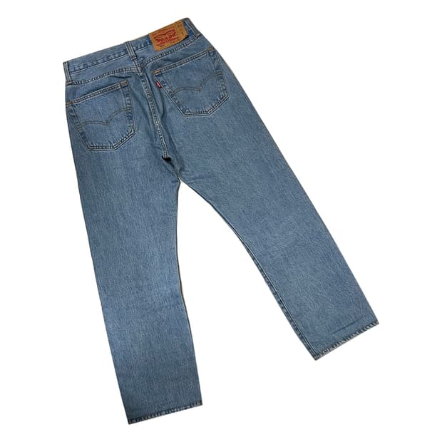 리바이스 501 연청 데님 팬츠 청바지 30