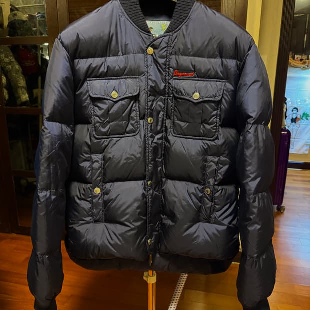 [남성50]Dsquared2 디스퀘어드2 패딩 점퍼 네이비