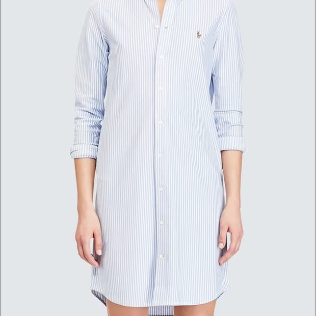 랄프로렌  옥스포드 셔츠 원피스 M사이즈