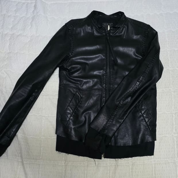 빈티지레더 자켓