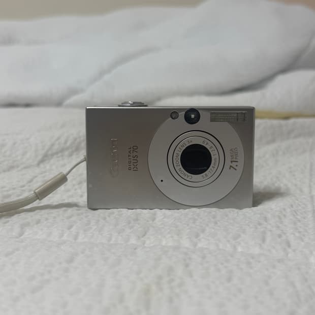 (강민경, 프리지아) 캐논 IXUS 70 디지털카메라 실버
