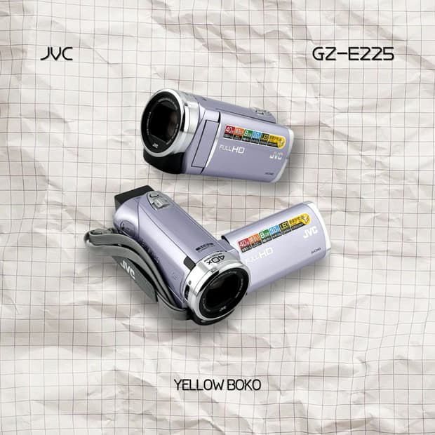 [💕르세라핌 감성] JVC 켄우드 GZ-E225 브이로그 비디오 캠코더