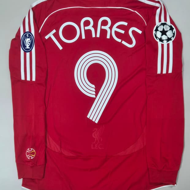 레트로) 06-08 리버풀 홈 페르난도 토레스 긴팔유니폼 L 레플리카