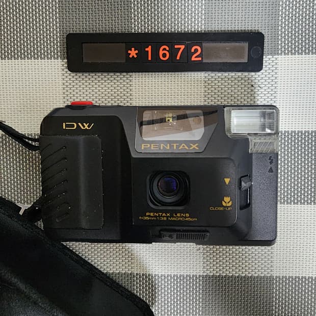 펜탁스 피노 35 S DATE 필름카메라 파우치포함