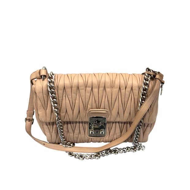 미우미우 마테라쎄 나파 체인백