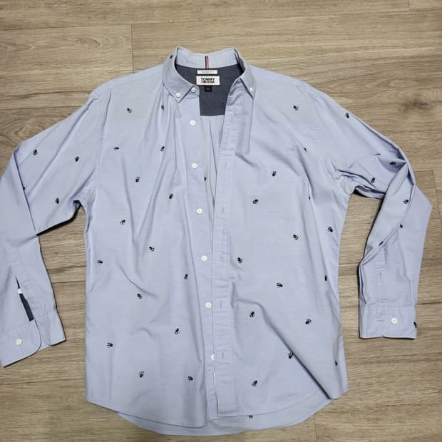 타미진 자수 셔츠