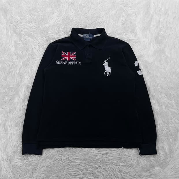 폴로 랄프로렌 빅포니 치프키프 영국 성조기