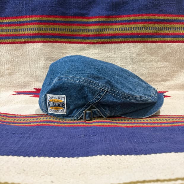 페로우즈 데님 헌팅캡