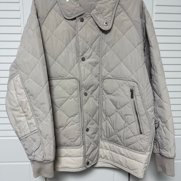 한섬 시스템옴므 퀼팅 점퍼