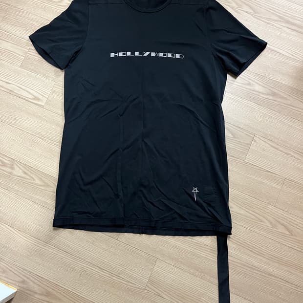 Rickowens Drkshdw 25ss 할리우드 레벨 코튼 티셔츠