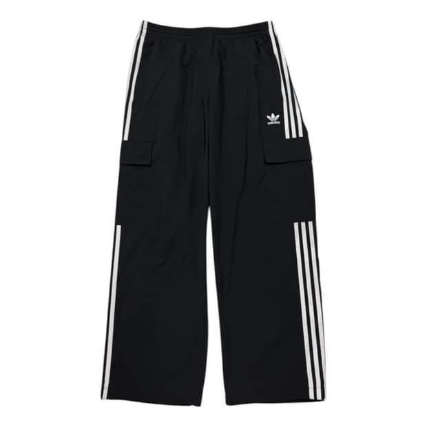 아디다스 클래식 카고 스트링 팬츠 바지 블랙 XL