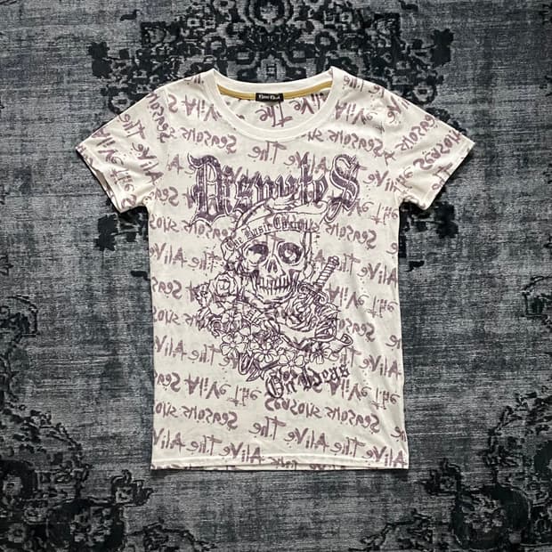 Skull Printed T-shirt