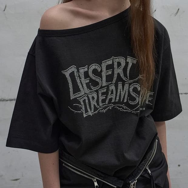 Lcdc 어쉬메트릭 티셔츠 블랙